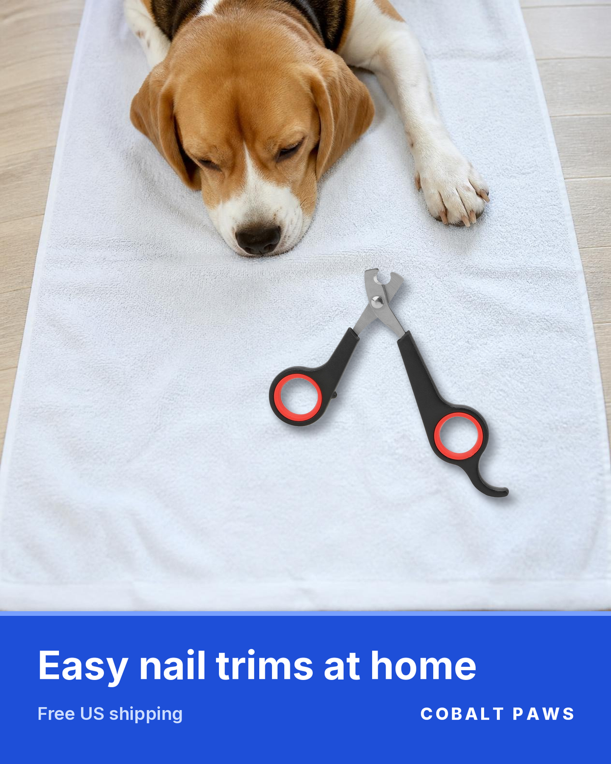 Cobalt Paws pet nail clipper with free US shipping